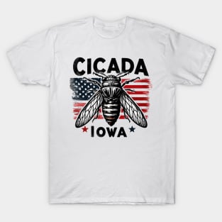 Cicada Iowa T-Shirt